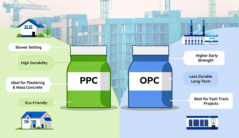 PPC vs. OPC Cement: Which One Fits Your Project?